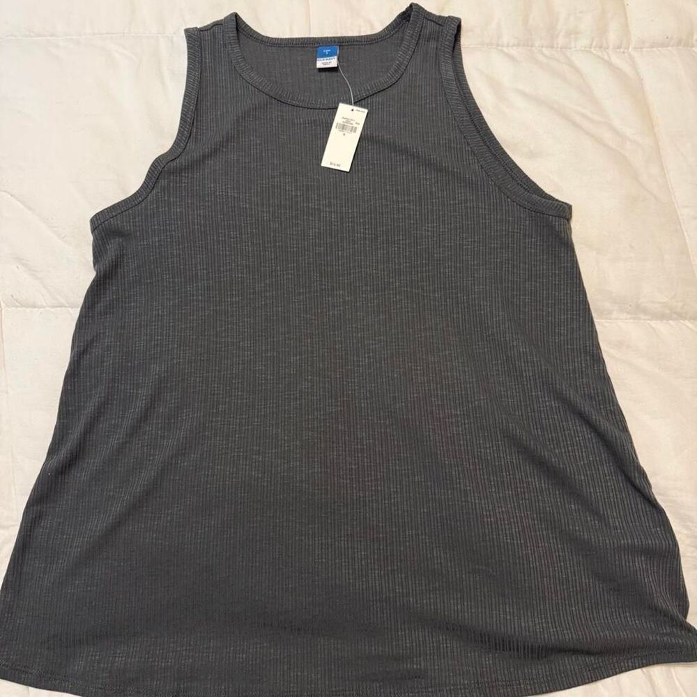 Old-navy Women's Grey and Black Vest